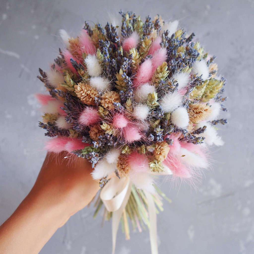 букет из сухоцветов купить в Москве