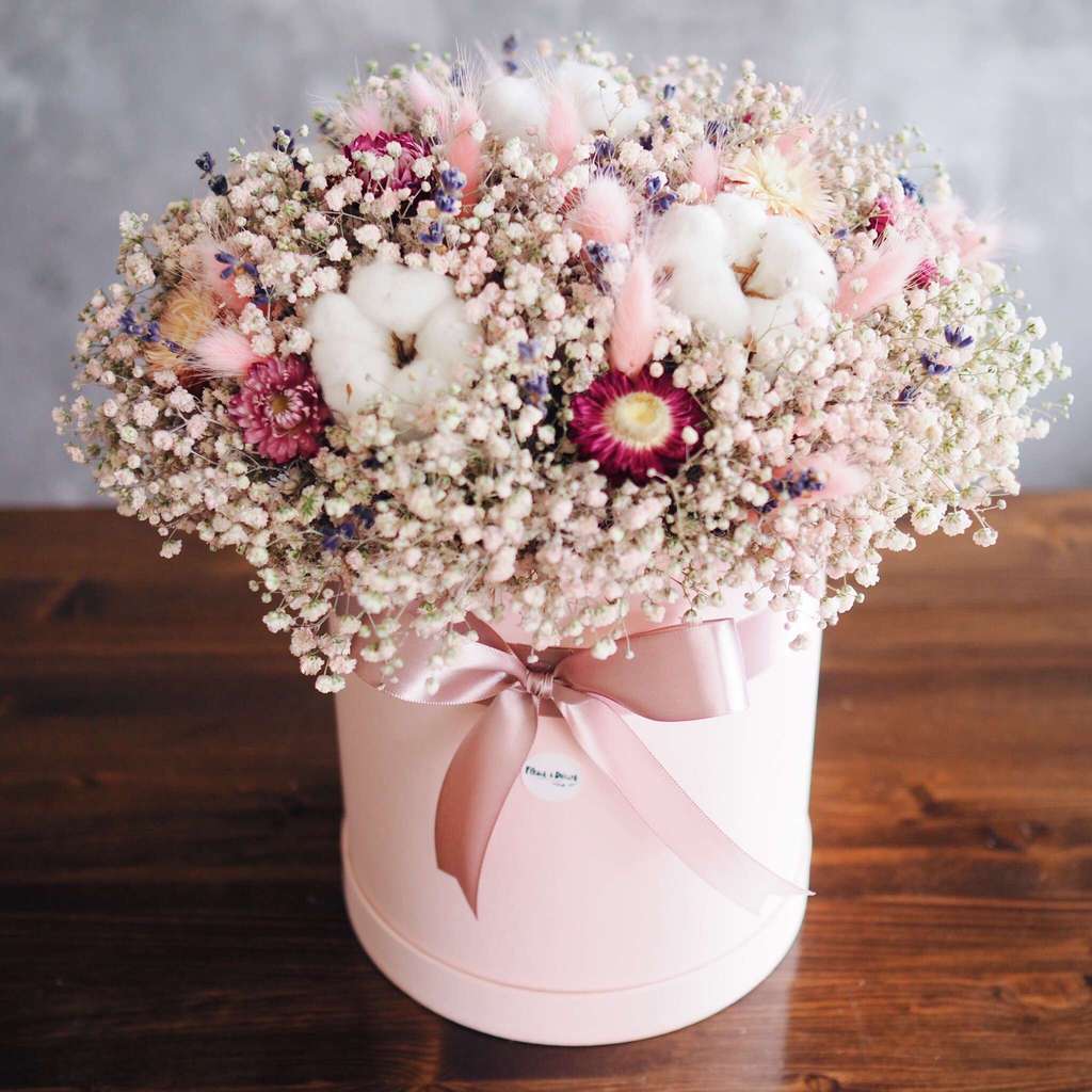 композиция в шляпной коробке