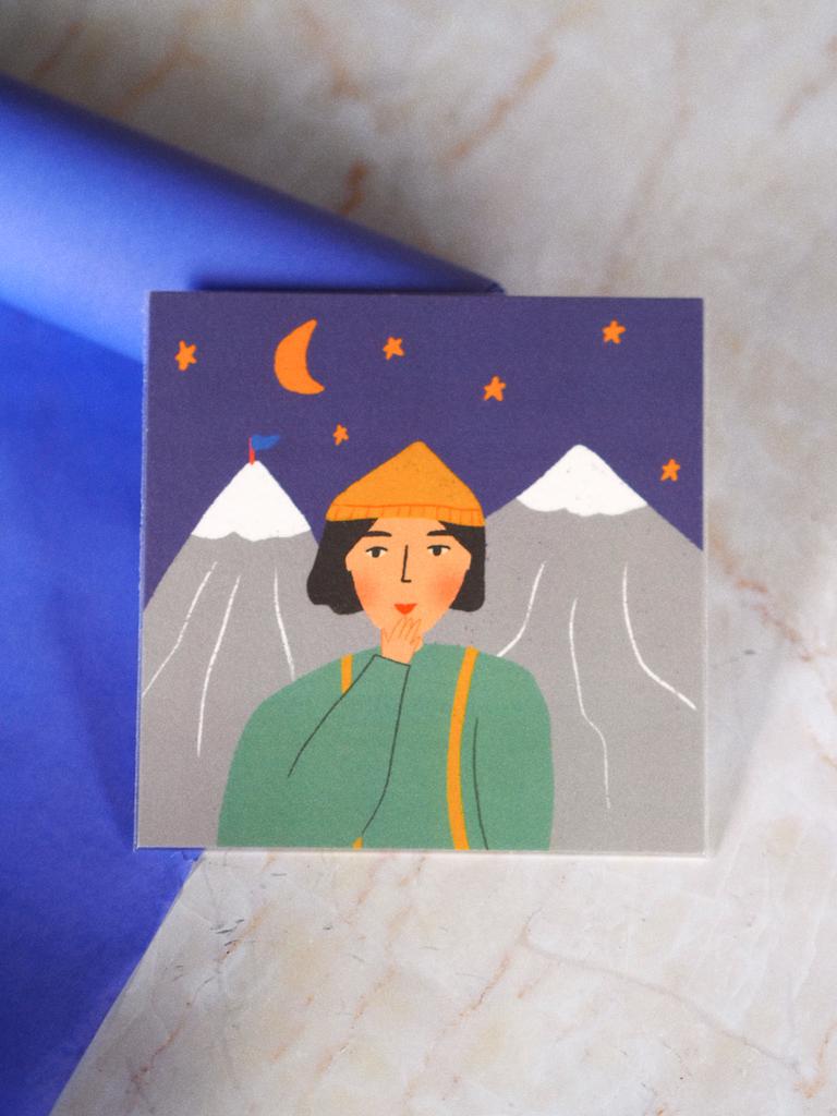 Открытка "Холмы"