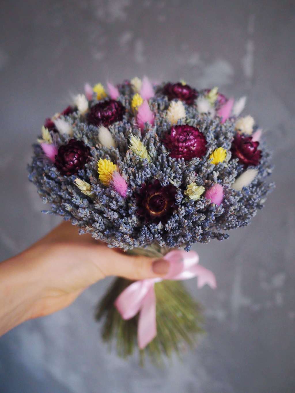 лавандовый букет lafleurdecor.ru