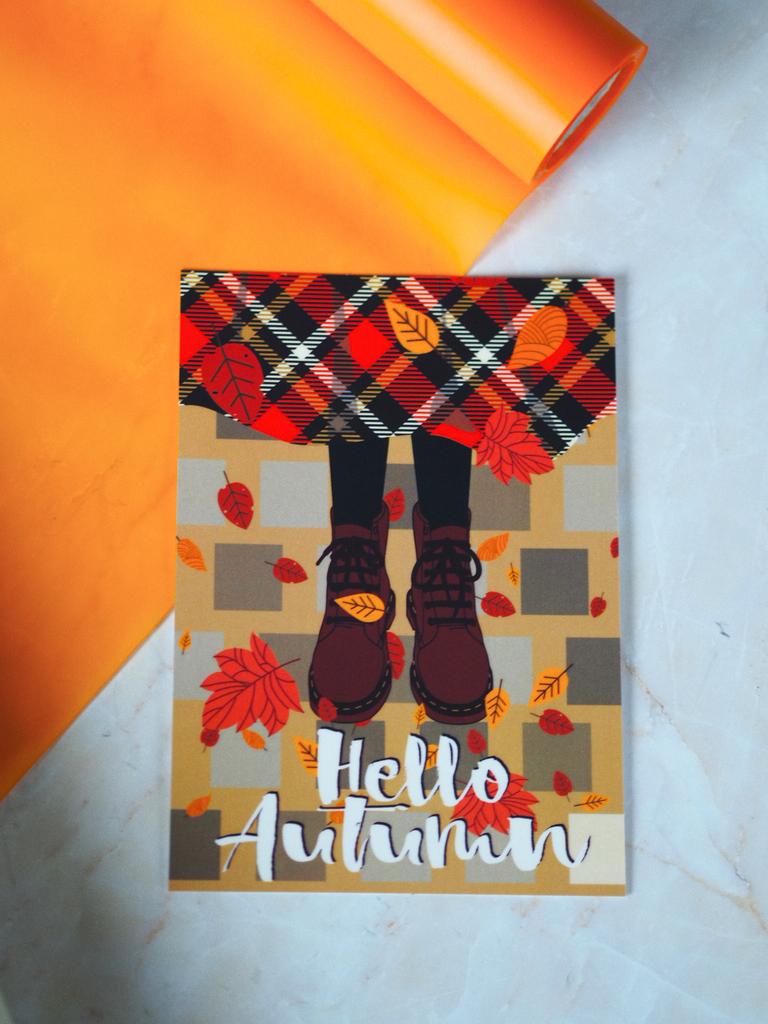 Открытка "Hello Autumn"