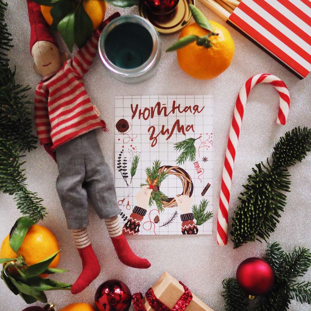 Рождественские открытки