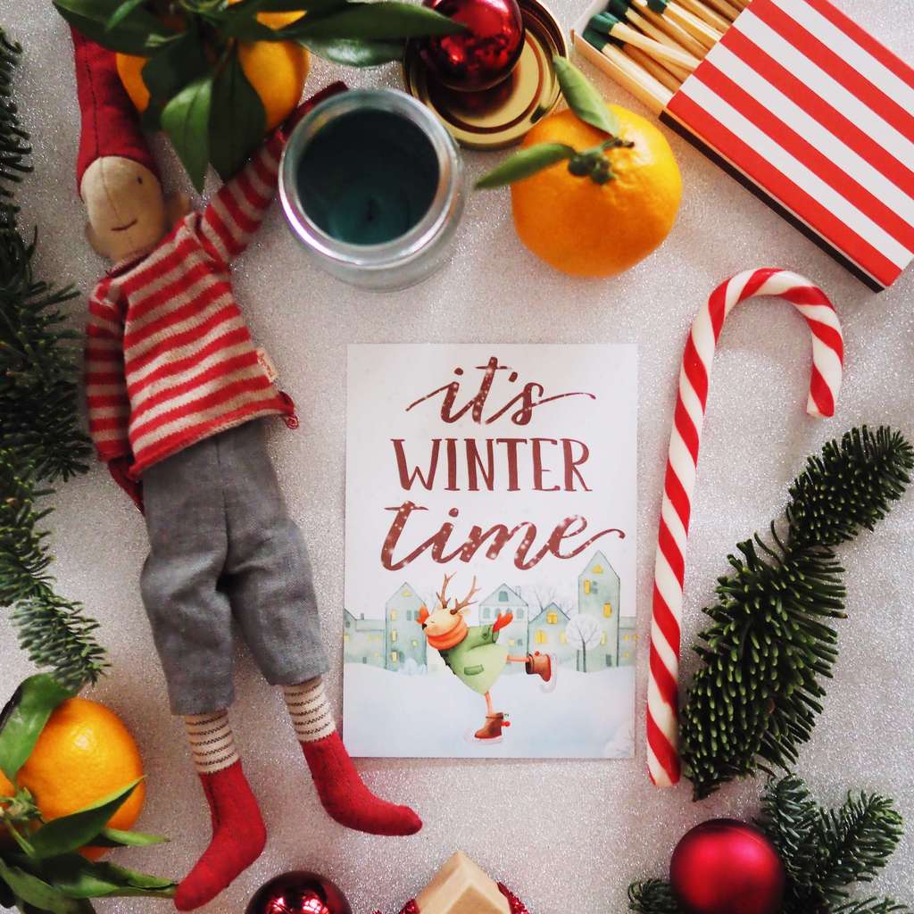 Новогодняя открытка