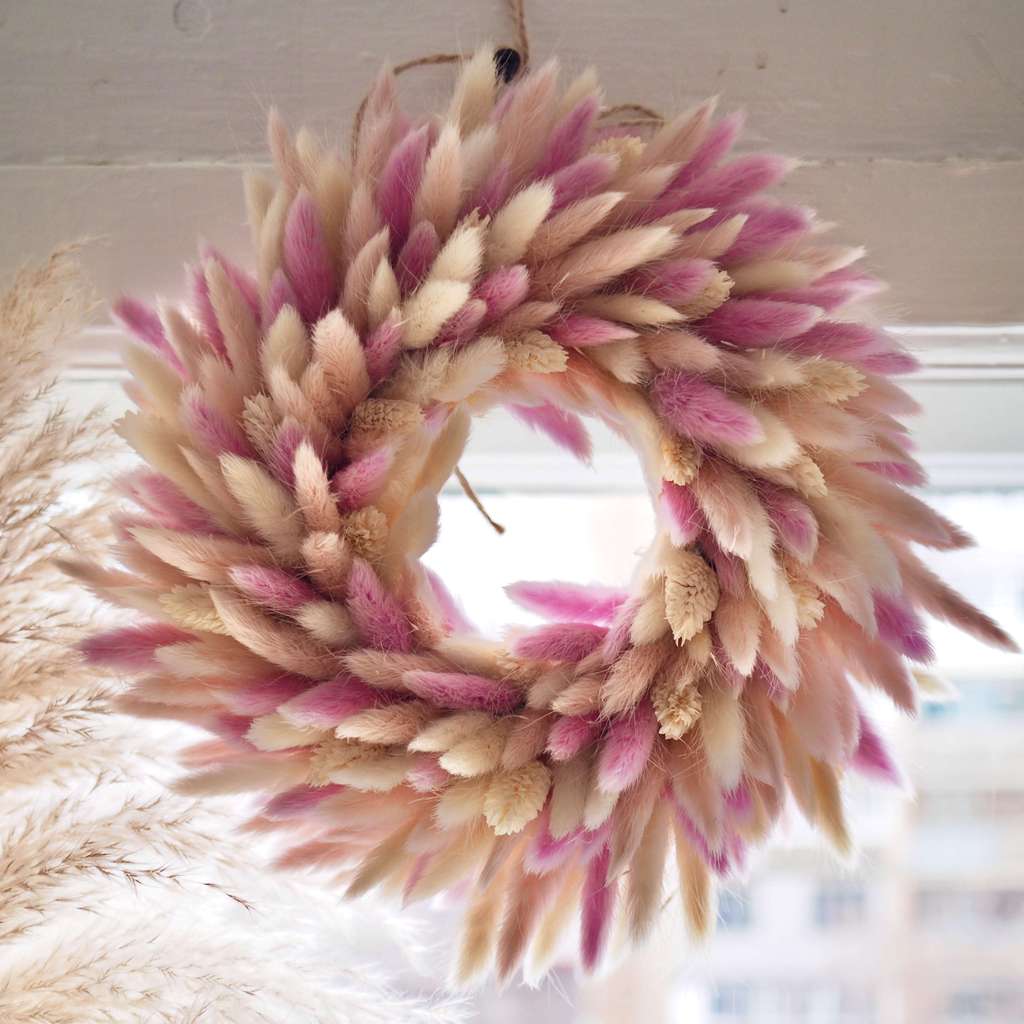 венок из лагуруса lafleurdecor.ru