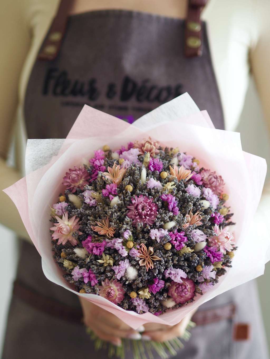 Букет "Весенний" в розовых гаммах