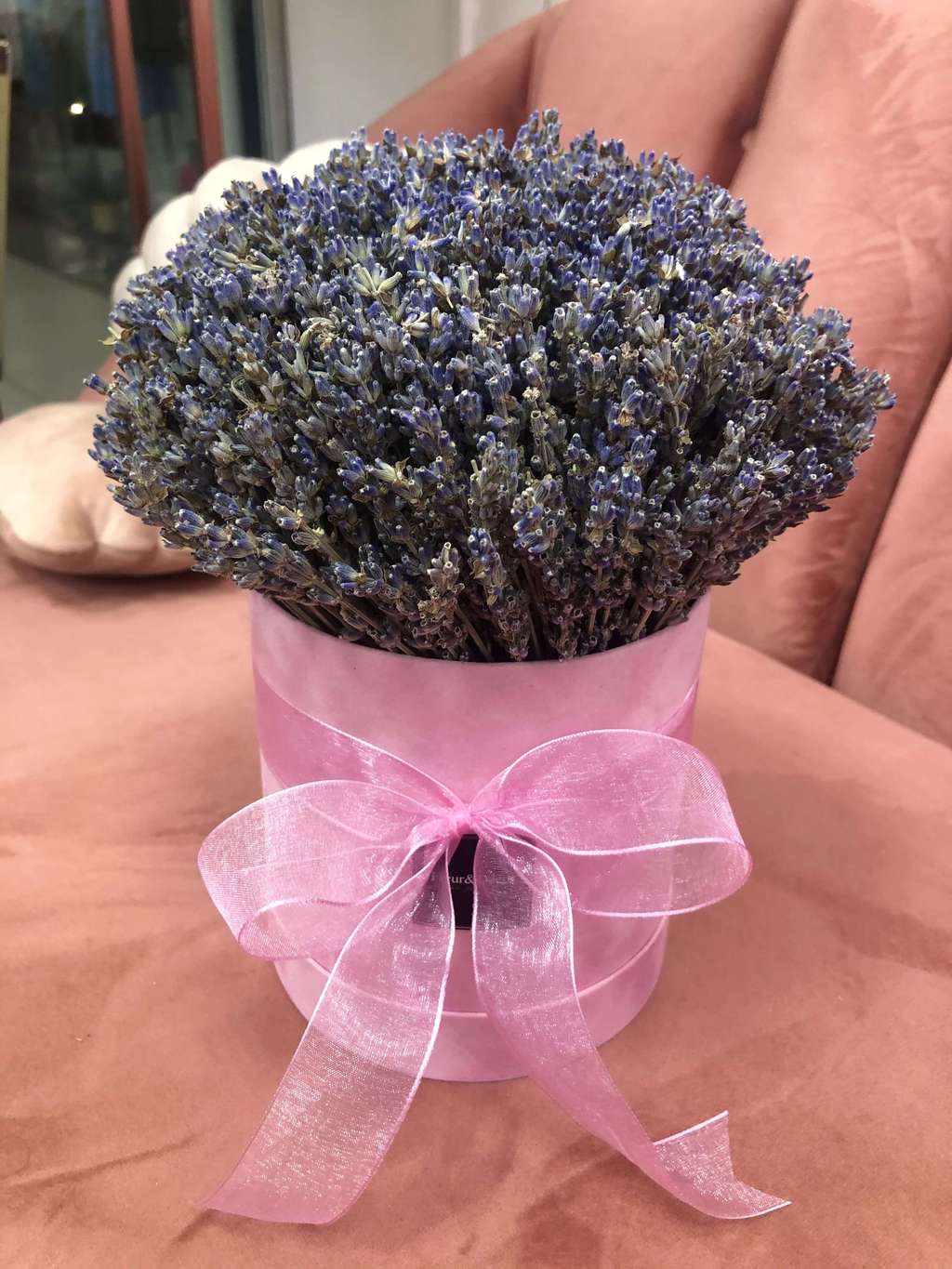 Лавандовая коробочка lafleurdecor.ru