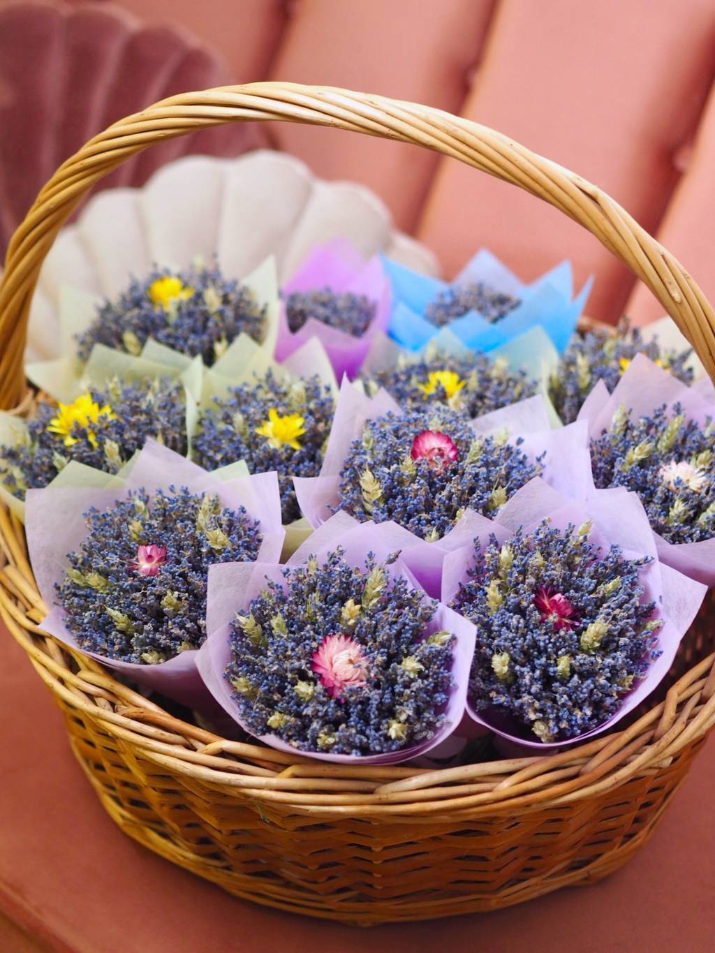 Лавандовый букет lafleurdecor.ru