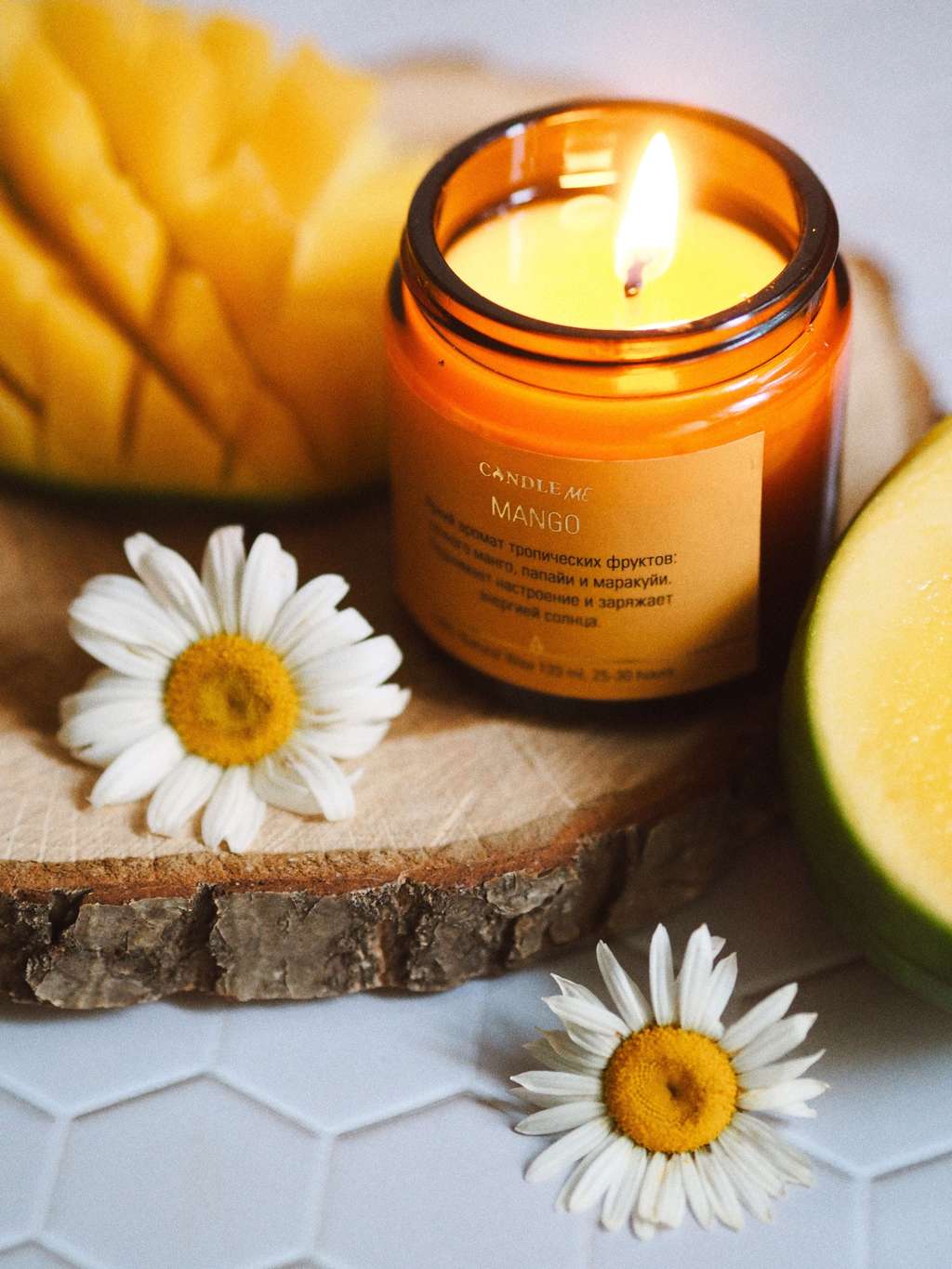 Ароматическая свеча Mango