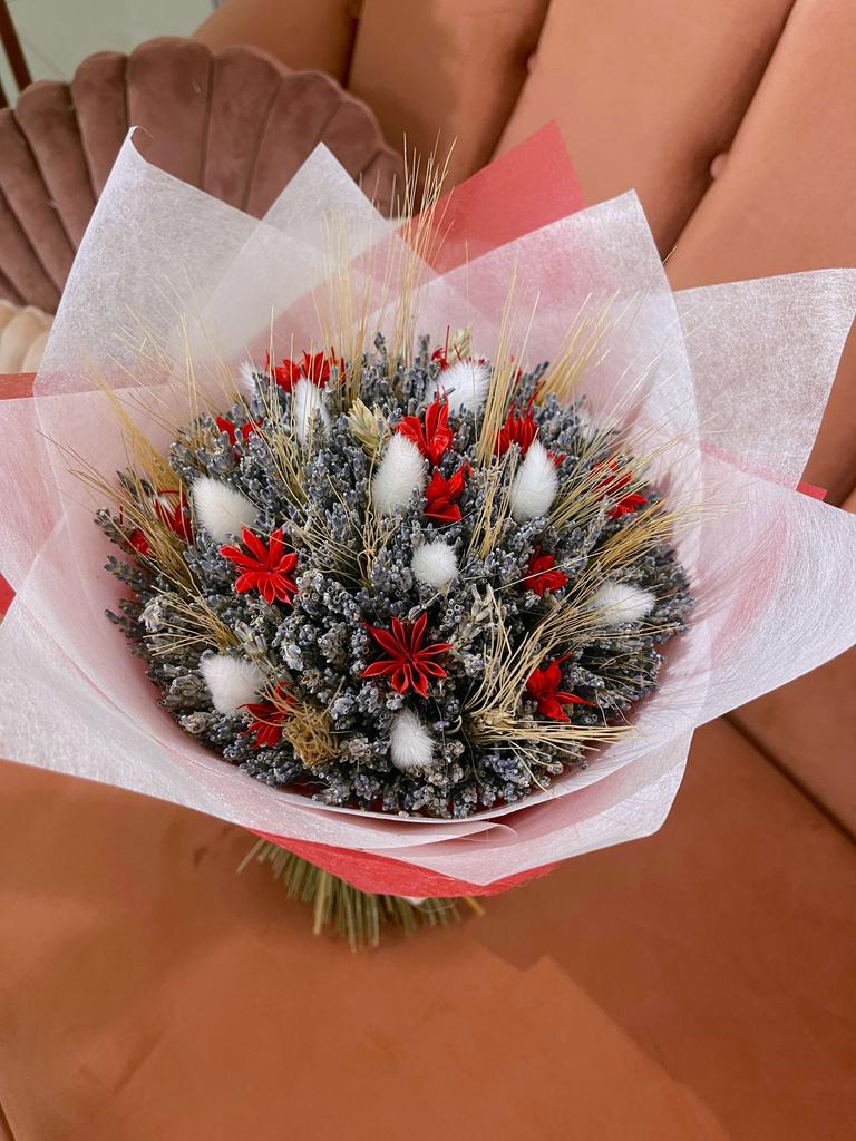 Лавандовый букет lafleurdecor.ru