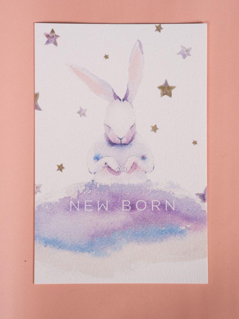 Открытка new born