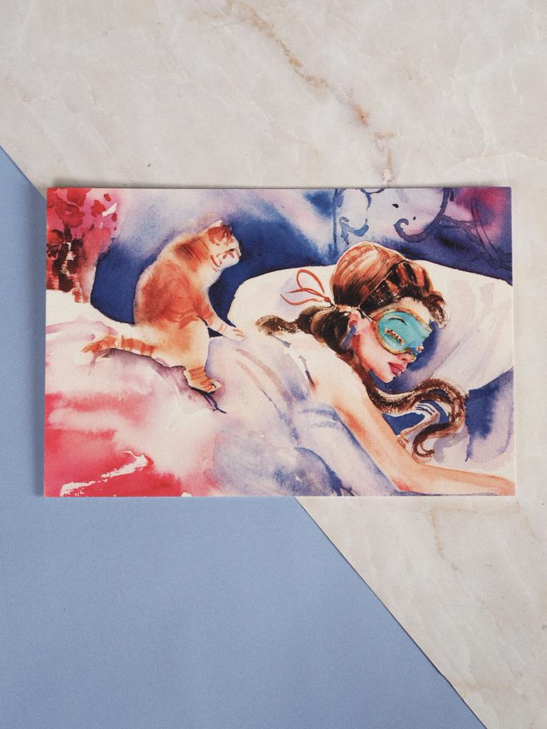 открытка "Утро Леди Голайтли"