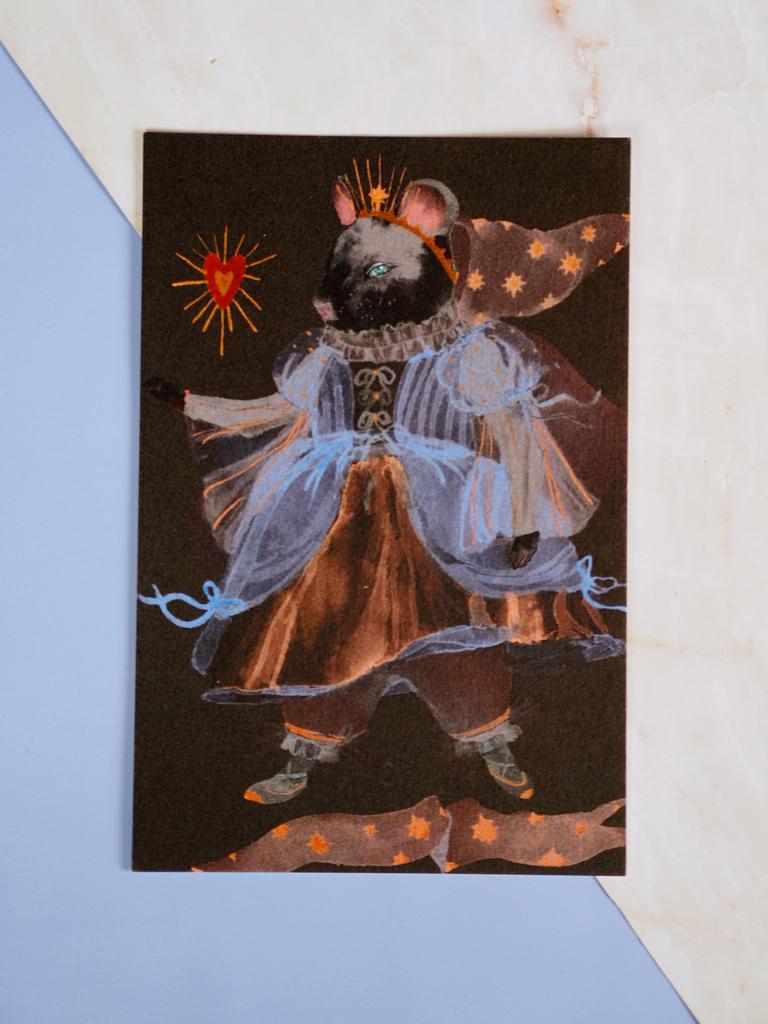 Открытка "Принцесса мышь"