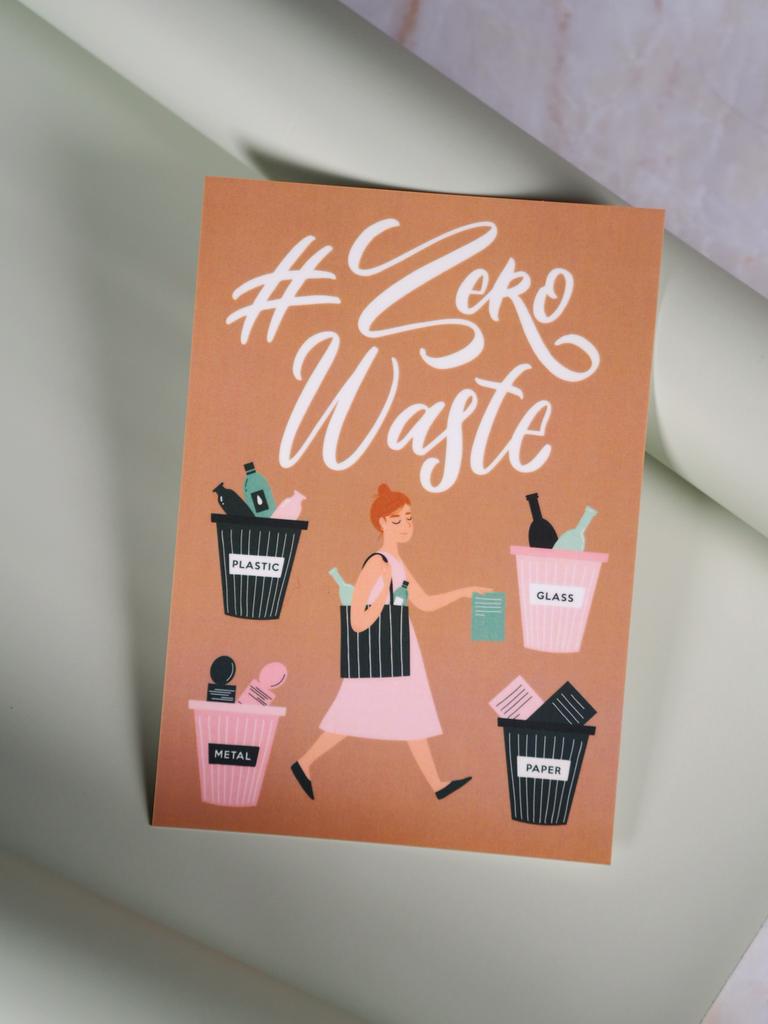 Открытка zero waste