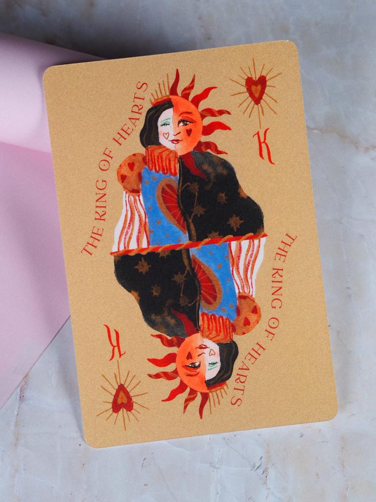 Открытка король сердец