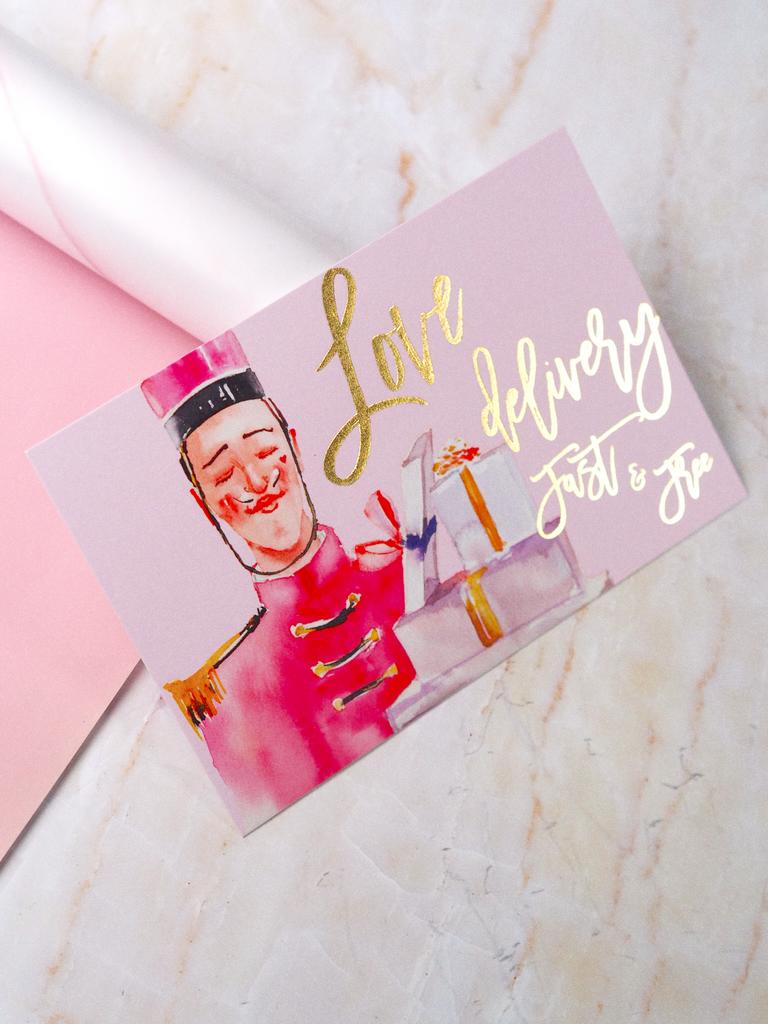 Открытка «Love Delivery»