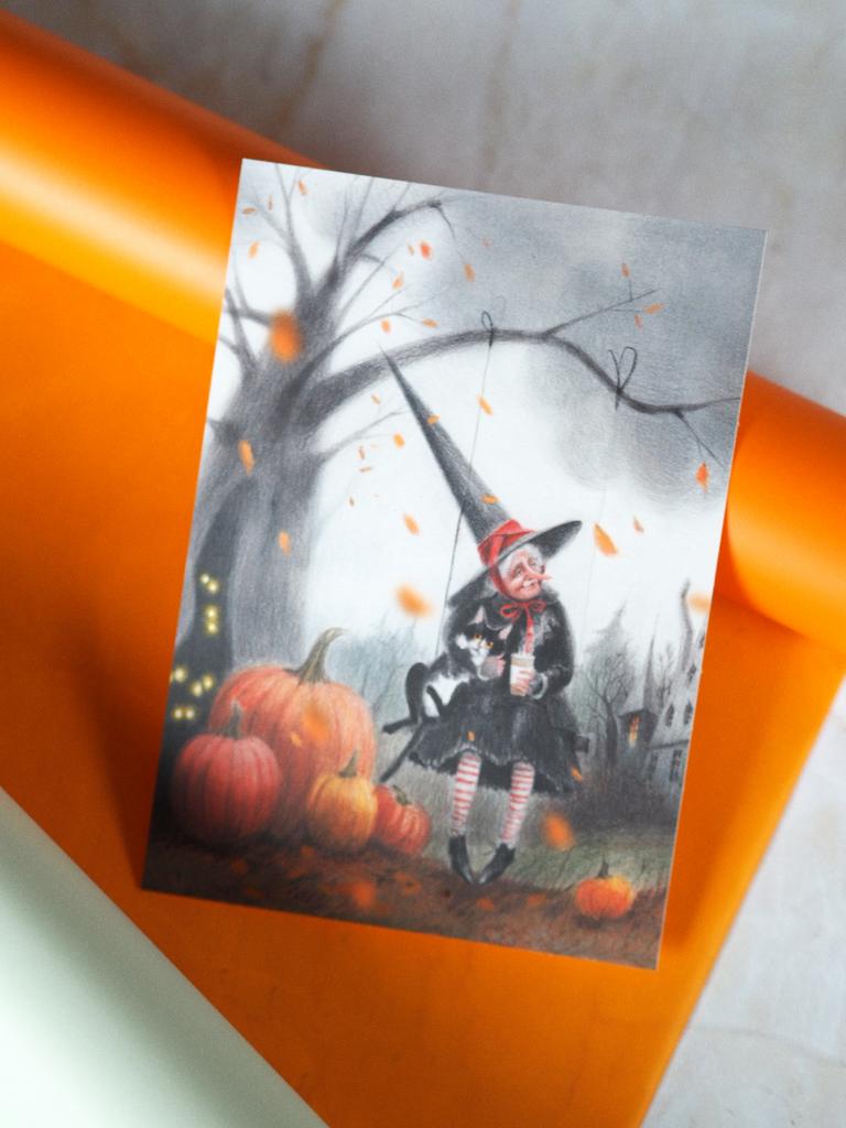 Открытка «Накануне Halloween»