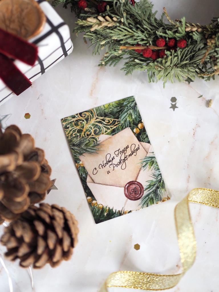 Бирка С Новым годом