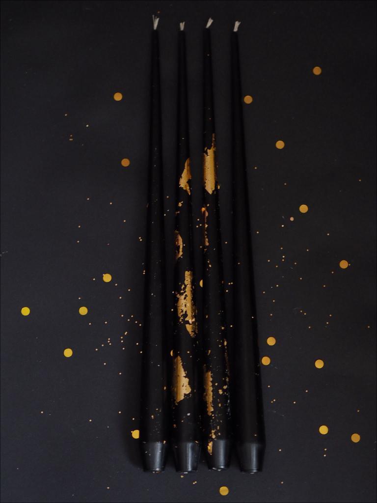 Свечи черные уценка