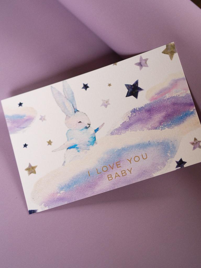 Открытка с рождением ребеночка