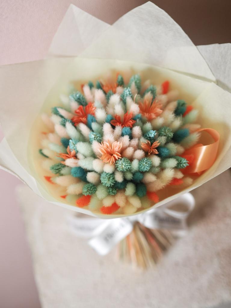 Букет из лагуруса "Маршмеллоу"