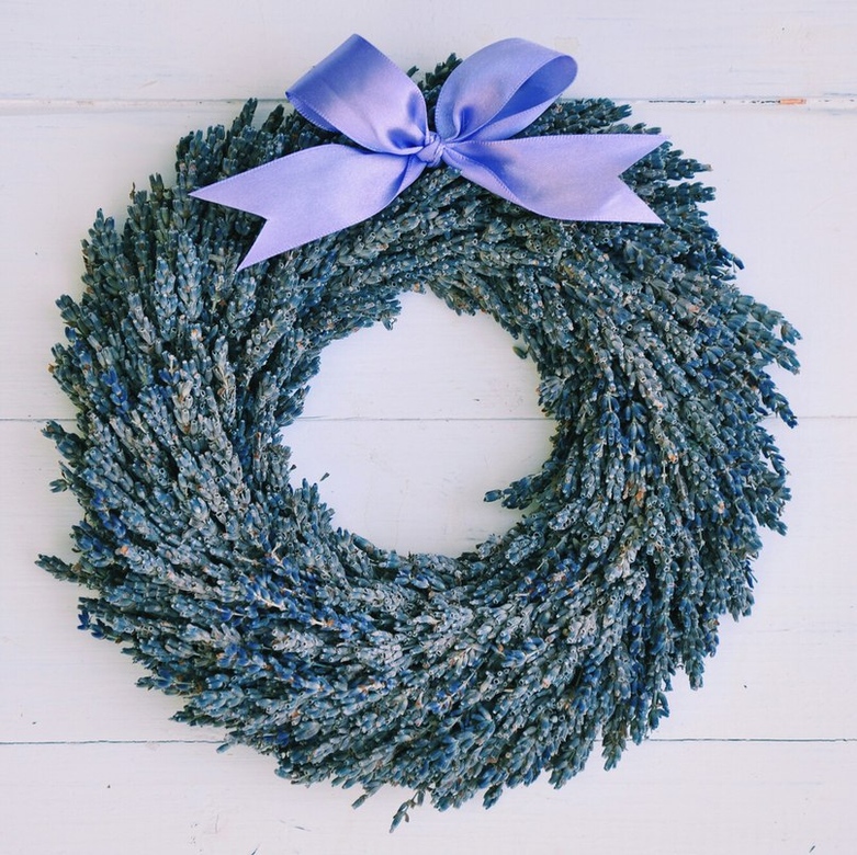 Лавандовый веночек из крымского лавандина