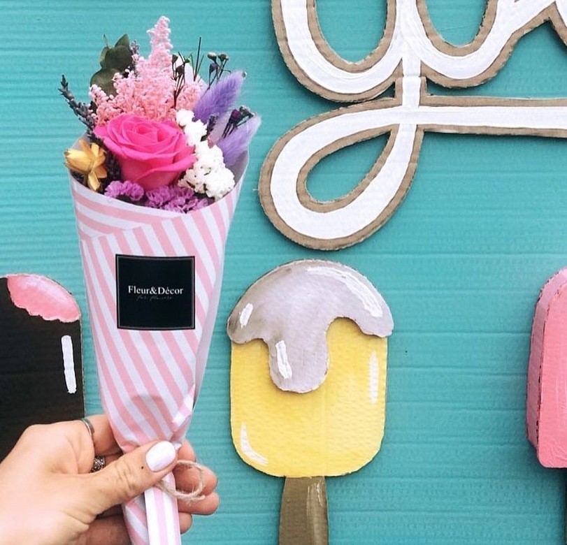 букет из сухоцветов