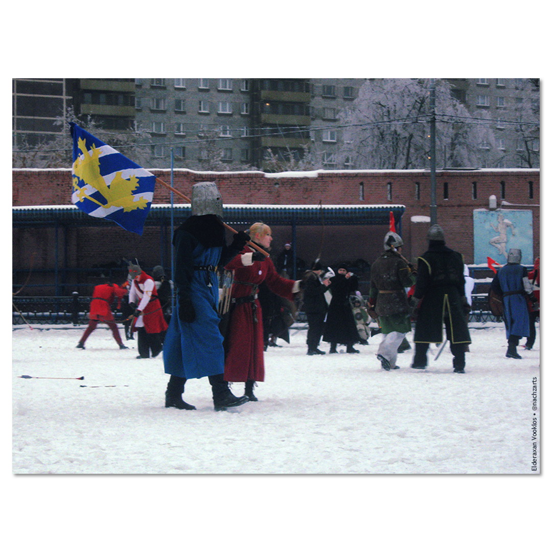 Зимние стальные манёвры в Москве (VII)