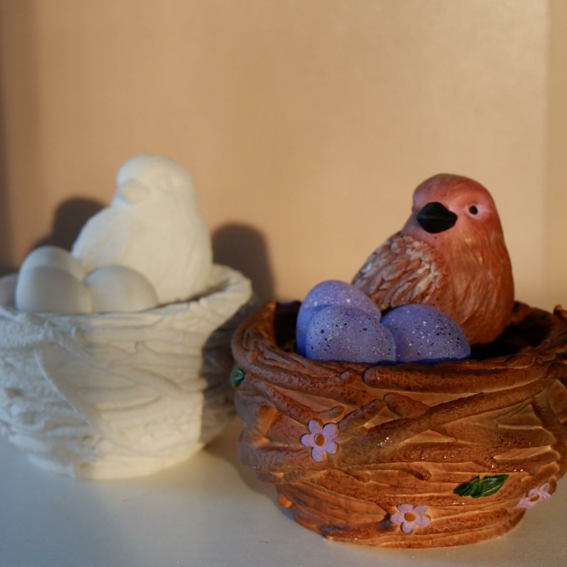 Молд Гнездо с птичкой