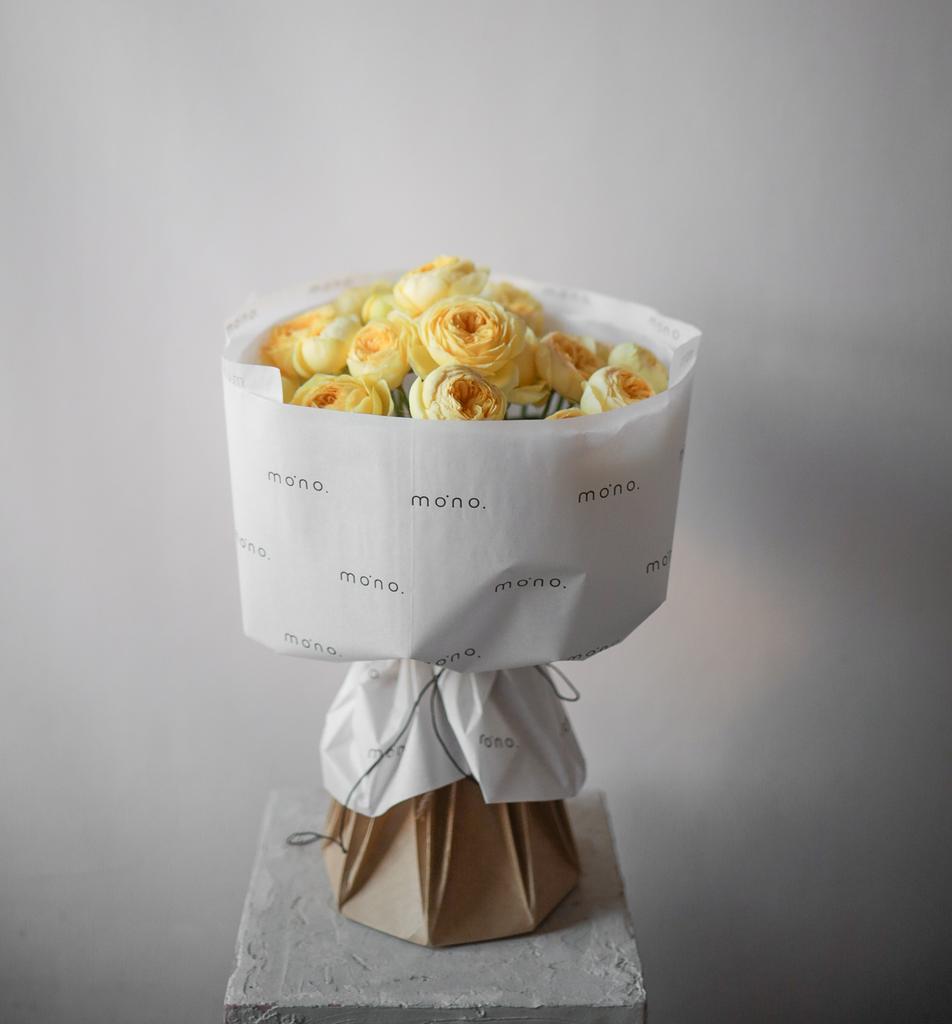 розы кустовые ПИОНИ БАБЛС | мини