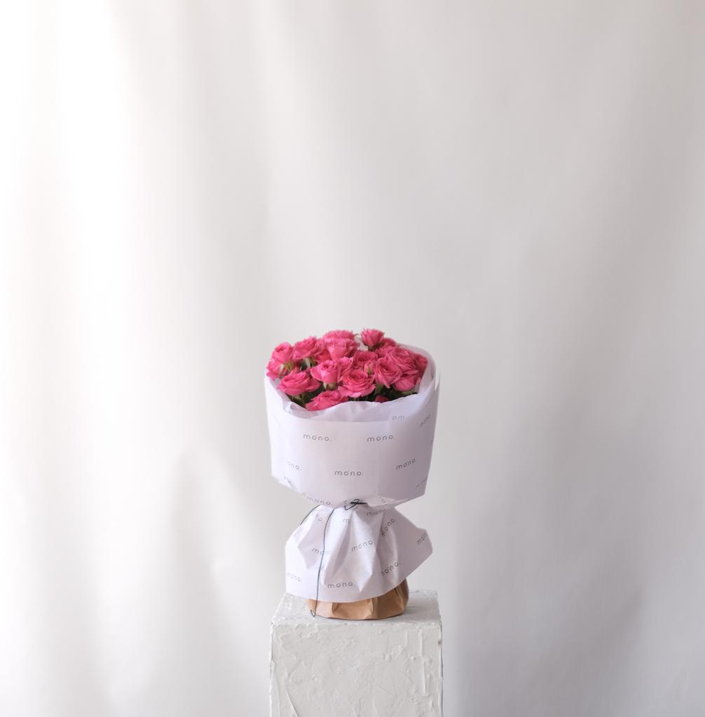 розы кустовые ПИНК ДИМЕНШИОН | мини