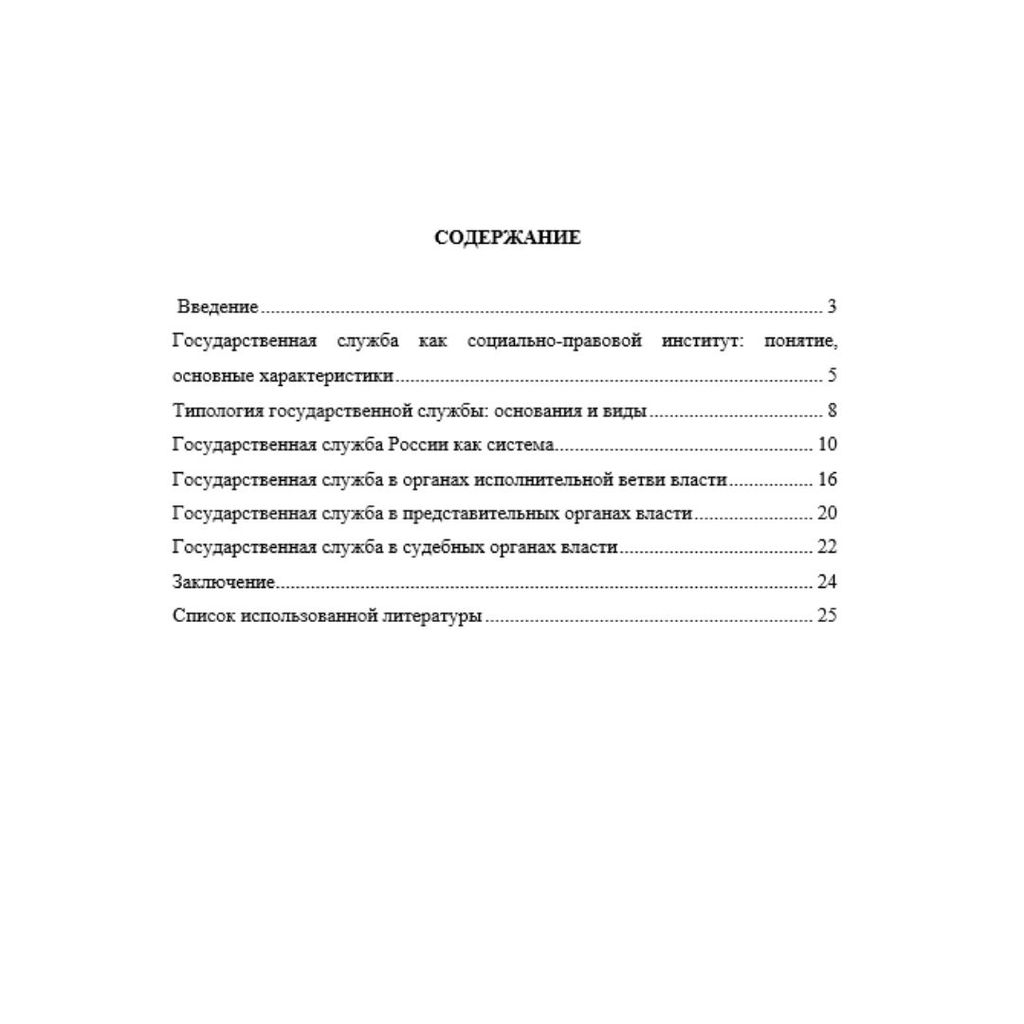 Система государственной службы в РФ