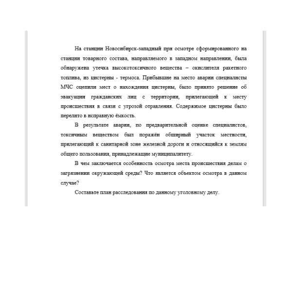 На станции Новосибирск-западный при осмотре сформированного на станции товарного состава