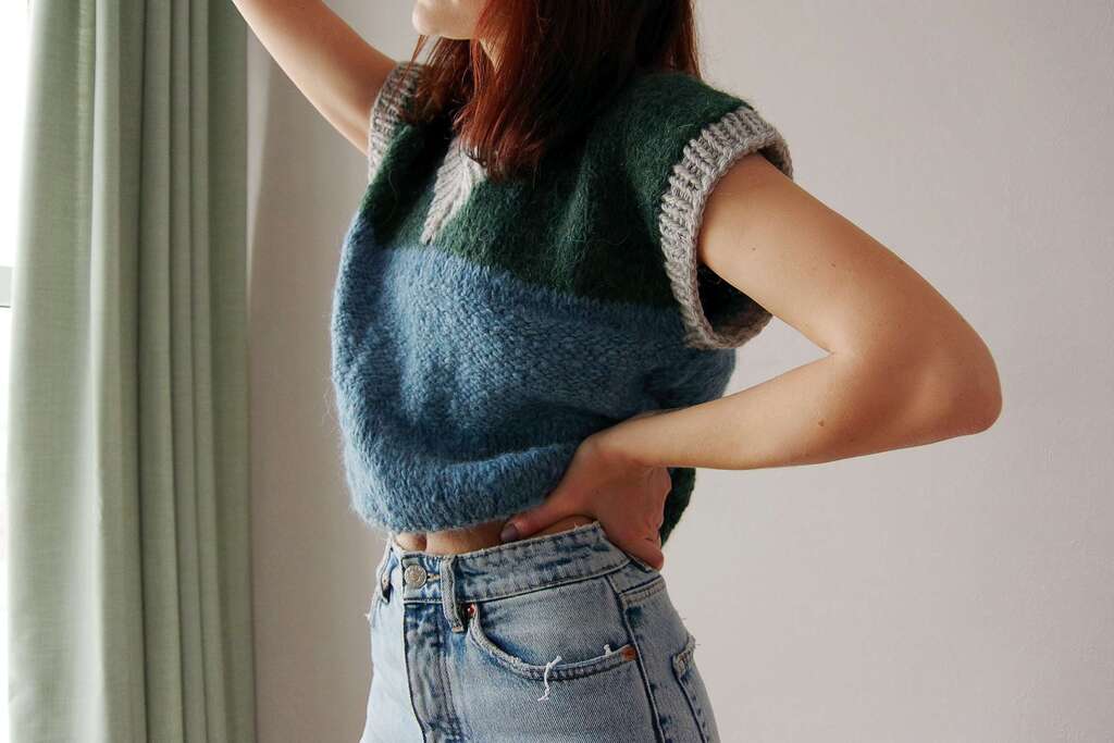 Методичка. Жилетка за 10 шагов