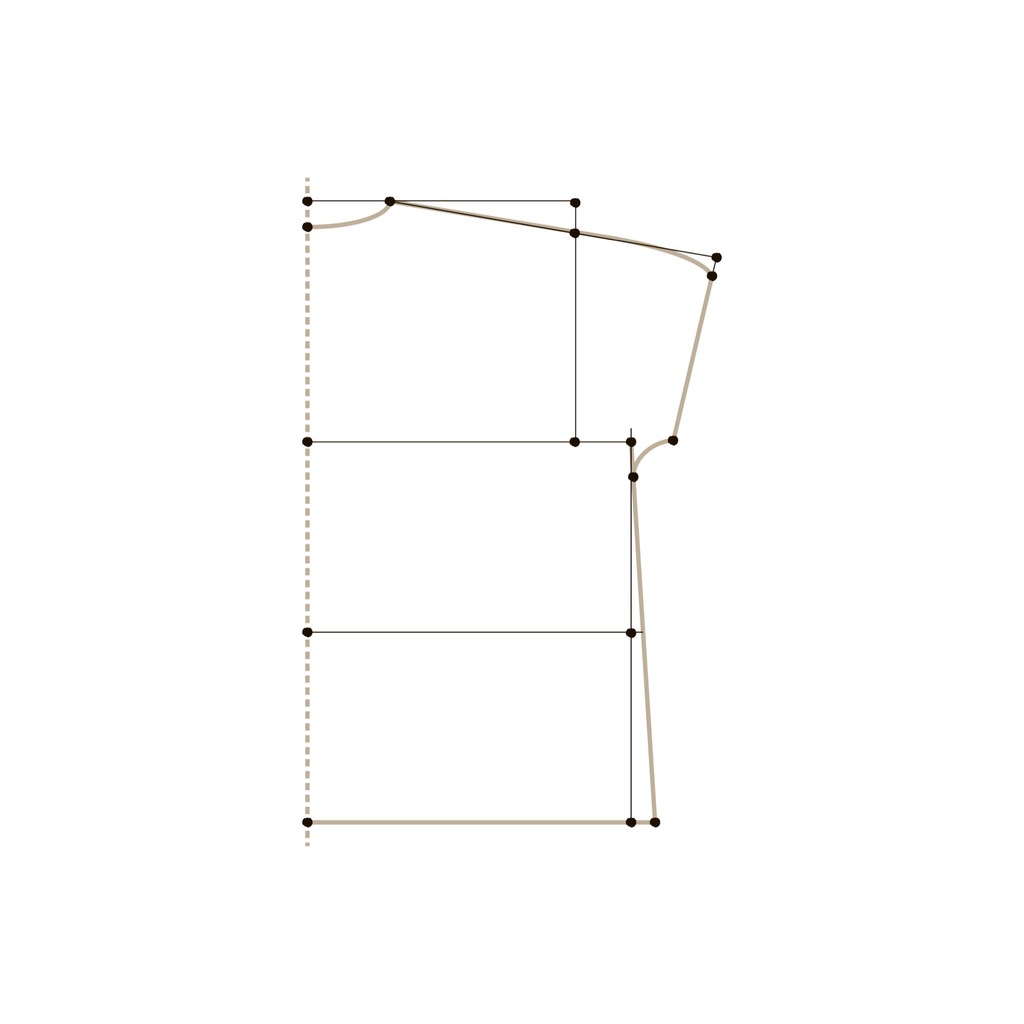 Конструирование. Свитер с цельнокроеным коротким рукавом. + Бонусы