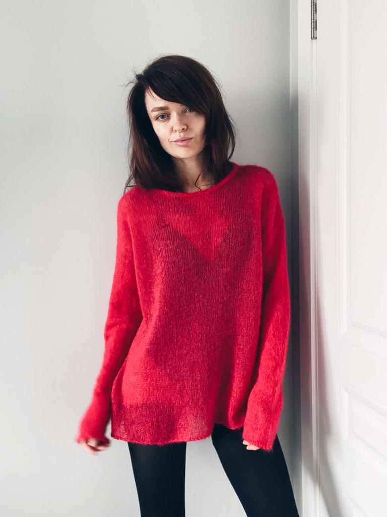 Инструкция джемпер #rose_jumper_iiaks Размеры: 40-46, 48-54