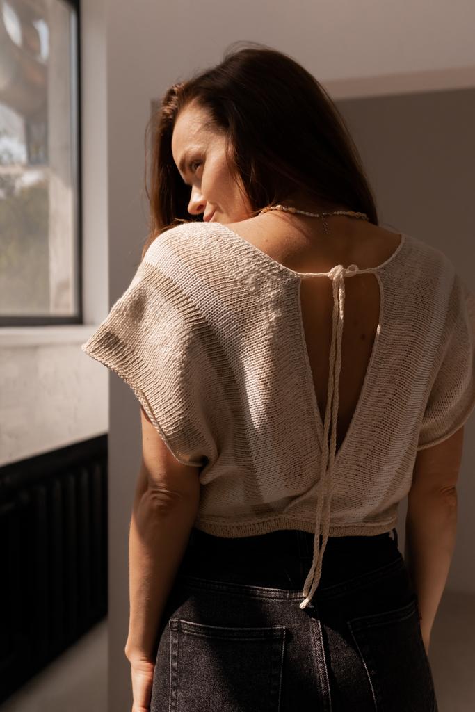 Инструкция топ Ваниль #vanil_top_iiaks Размер: индивидуальный