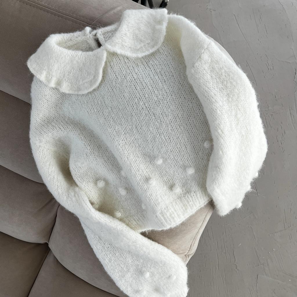 Онлайн по вязанию детского джемпера. Закончен