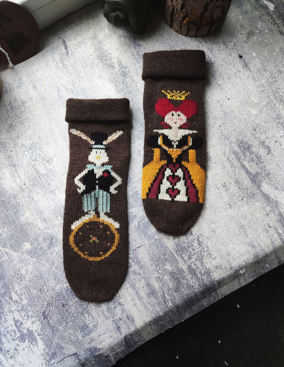 Носки с вышивкой Stitchcraft_socks
