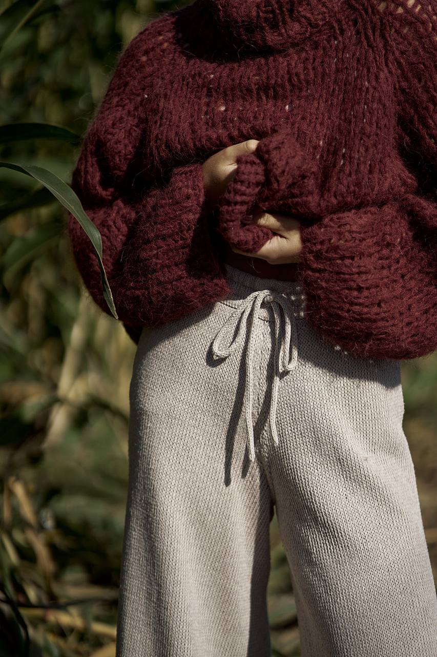 Брюки трубы