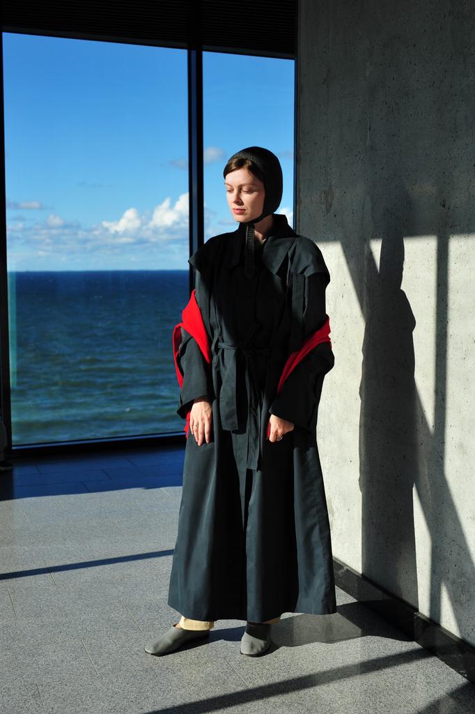 Чепчик из 100% кашемира антрацит