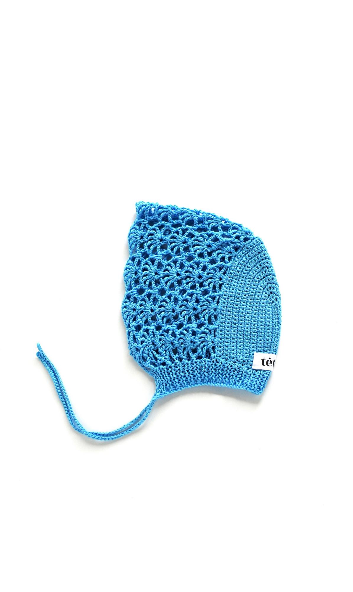 Чепец ажурный «Небесный»