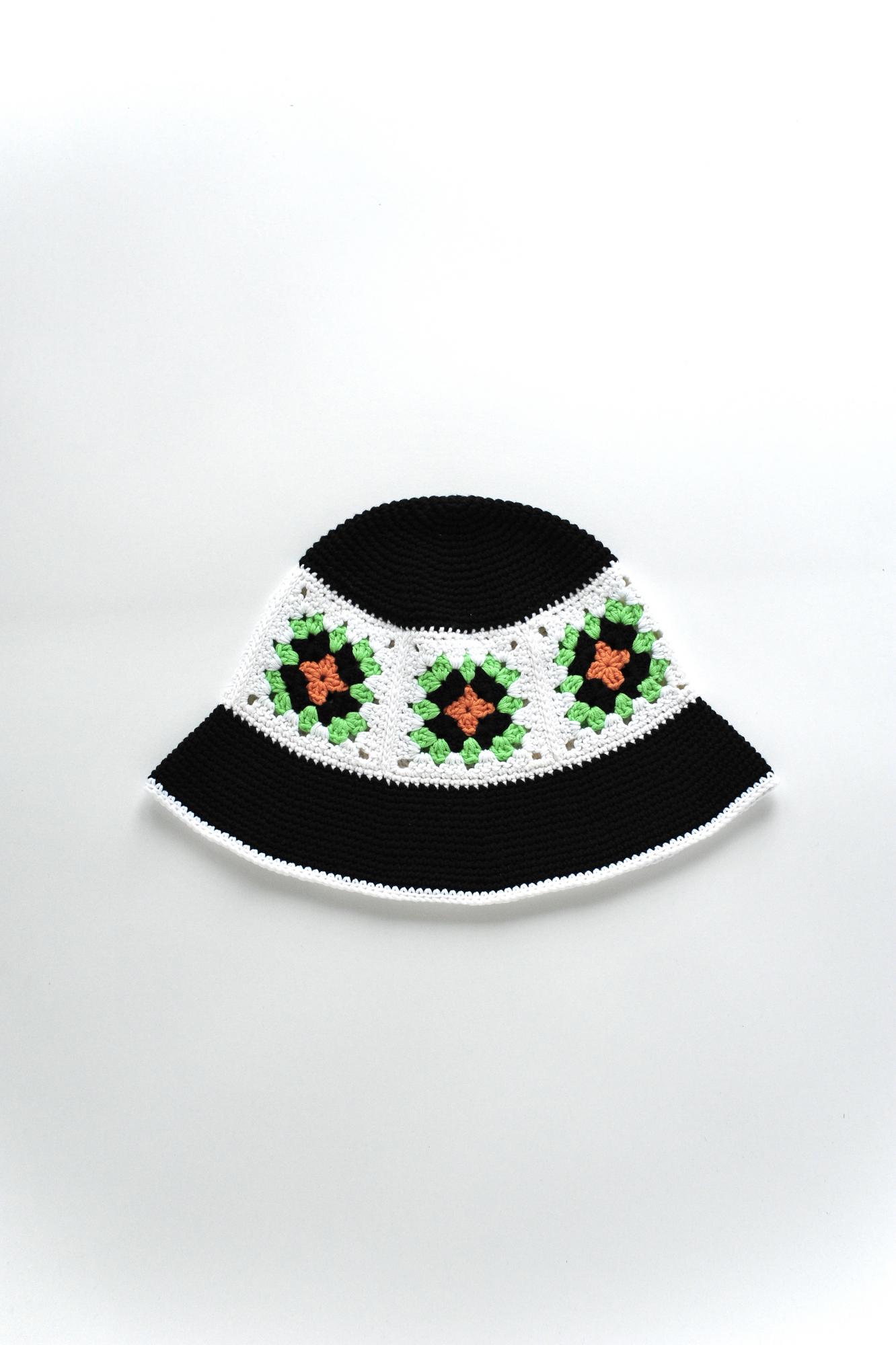 Панама кроше «Черный квадрат»