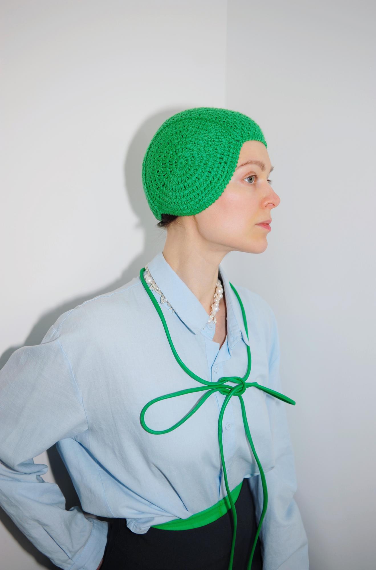 Swimming cap - green
