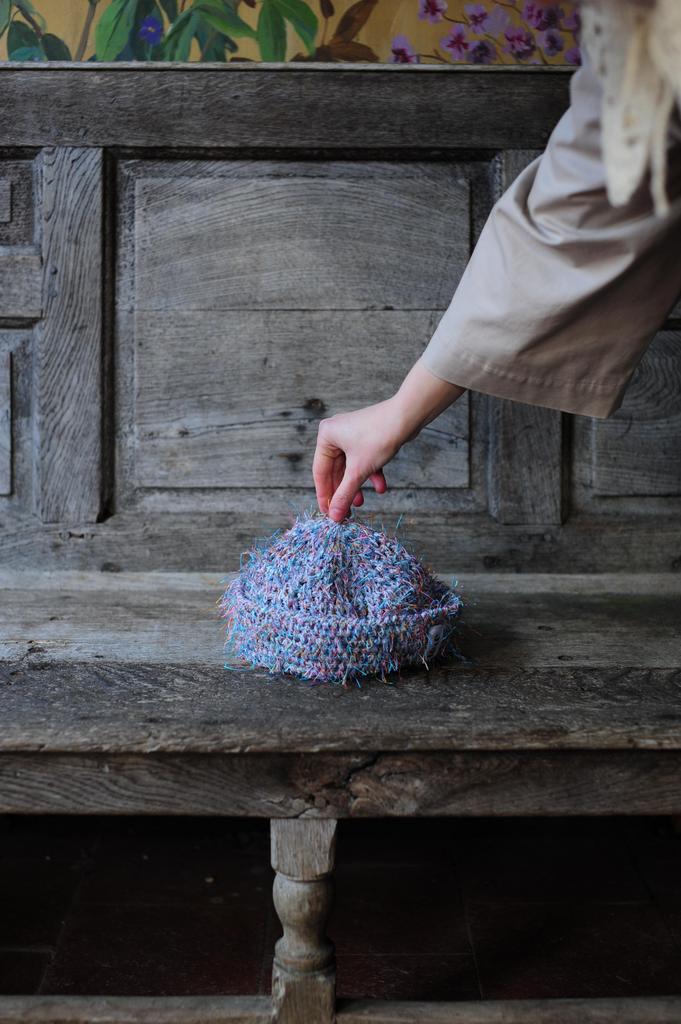 Colourful sailor hat