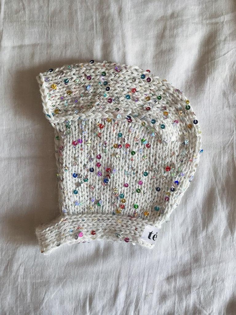 Confetti sequin bonnet