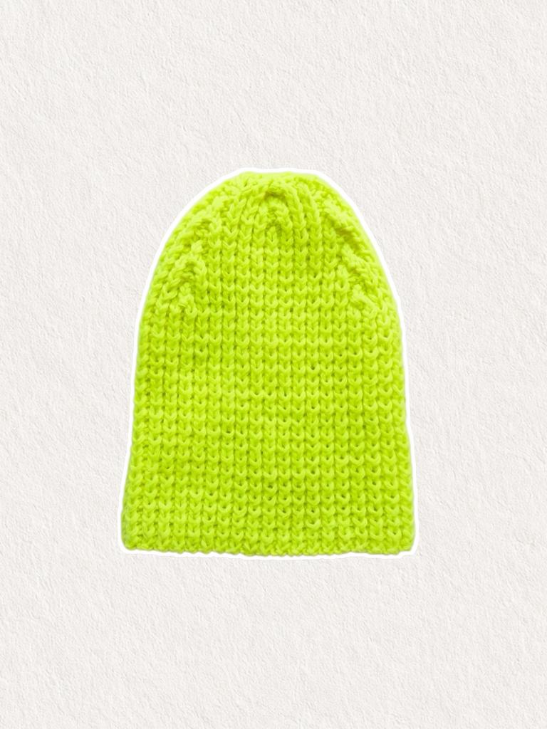 Neon wool hat
