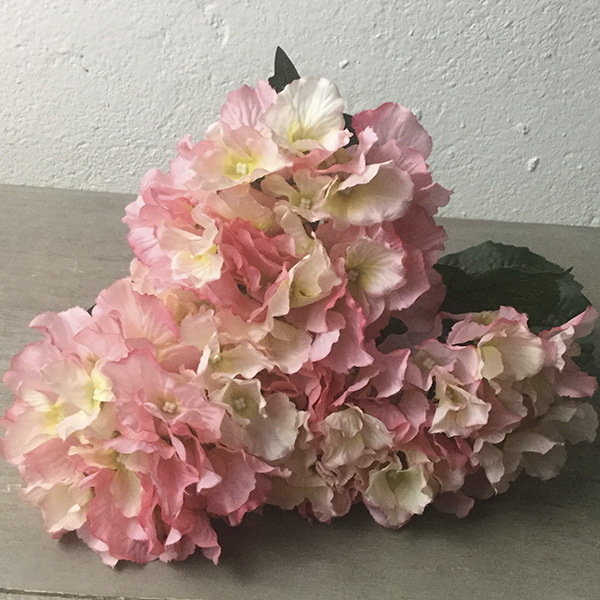 Букет гортензии ярко-розовый