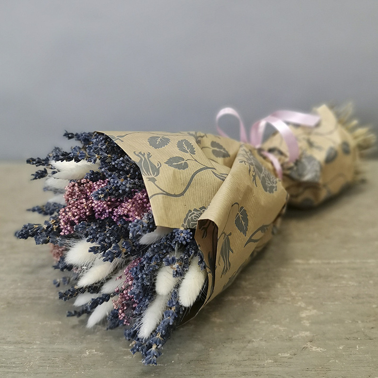 КУПИТЬ БУКЕТ ИЗ СУХОЙ ЛАВАНДЫ