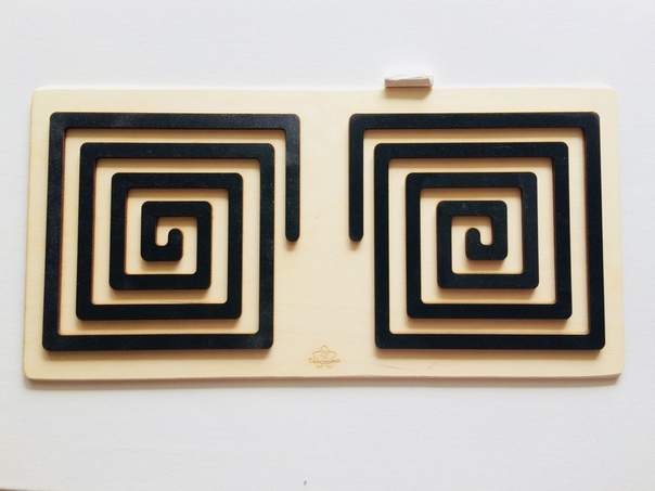 «Квадрат» графомоторный трафарет для мела