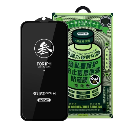 Защитное стекло на iPhone 15 / антишпион
